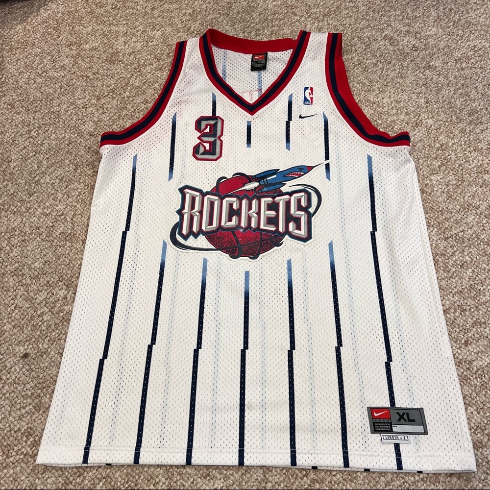Steve Francis Vintage Houston Rockets Nike Jersey